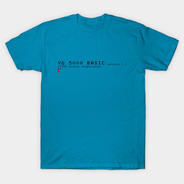 VG5000 Basic prompt T-Shirt by Olipix